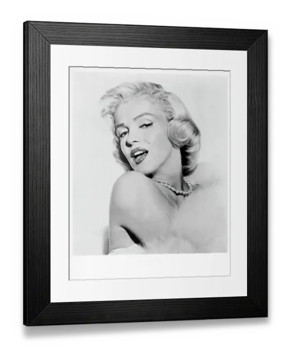 Framed Print : Marilyn Portrait Framed Print : Marilyn Portrait