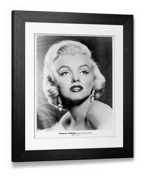 Framed Print : Marilyn Portrait Framed Print : Marilyn Portrait