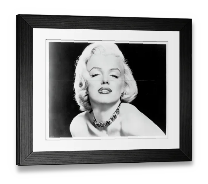 Framed Print : Marilyn Portrait Framed Print : Marilyn Portrait