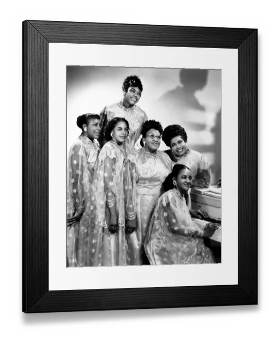 Framed Print : Clara Ward And The Famous Ward Singers Framed Print : Clara Ward And The Famous Ward Singers