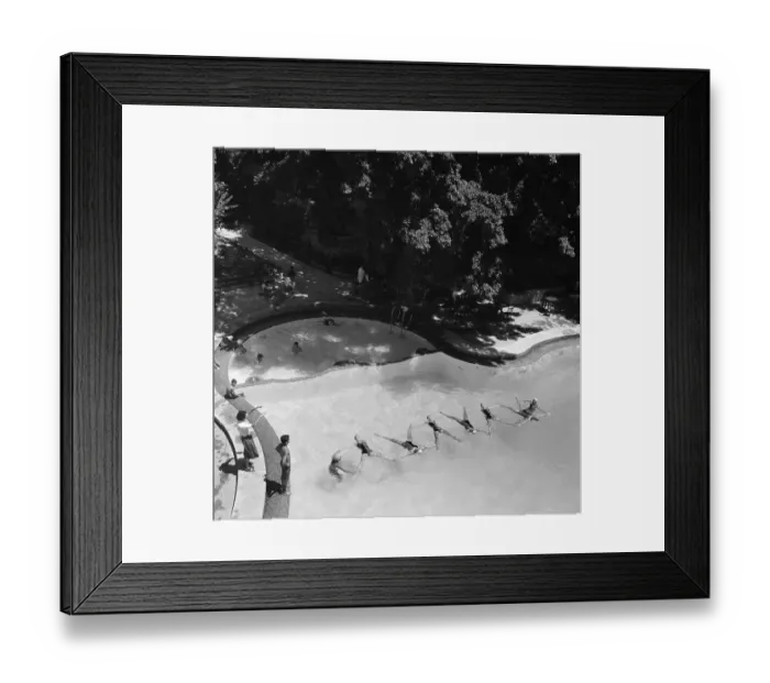 Framed Print : Synchronized Swimming Framed Print : Synchronized Swimming