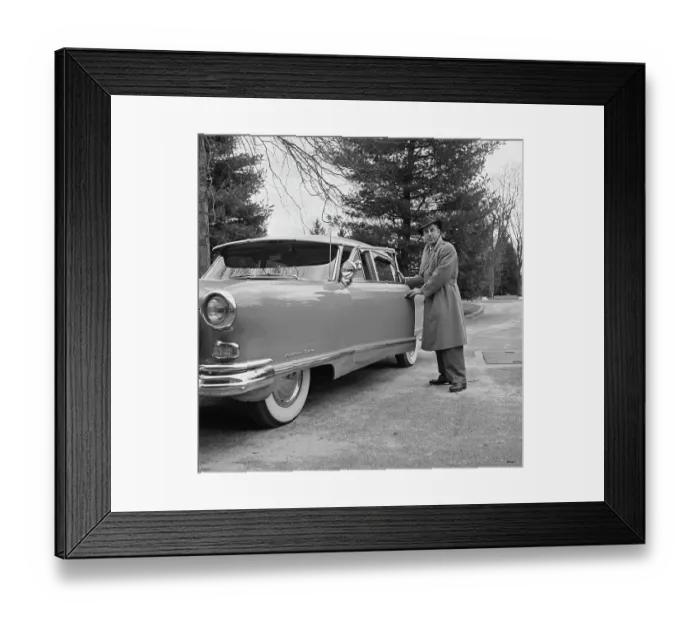 Framed Print : Bill Stern, American Sportscaster