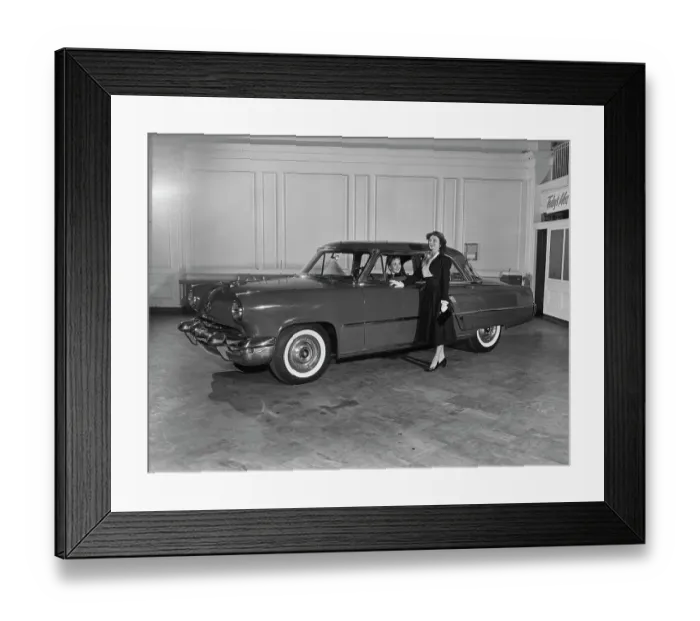 Framed Print : Lincoln Capri Framed Print : Lincoln Capri