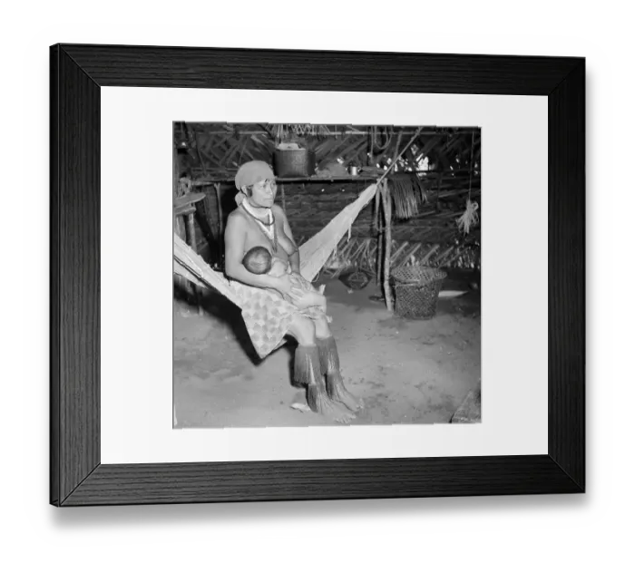 Framed Print : Suriname Indigenous People Framed Print : Suriname Indigenous People