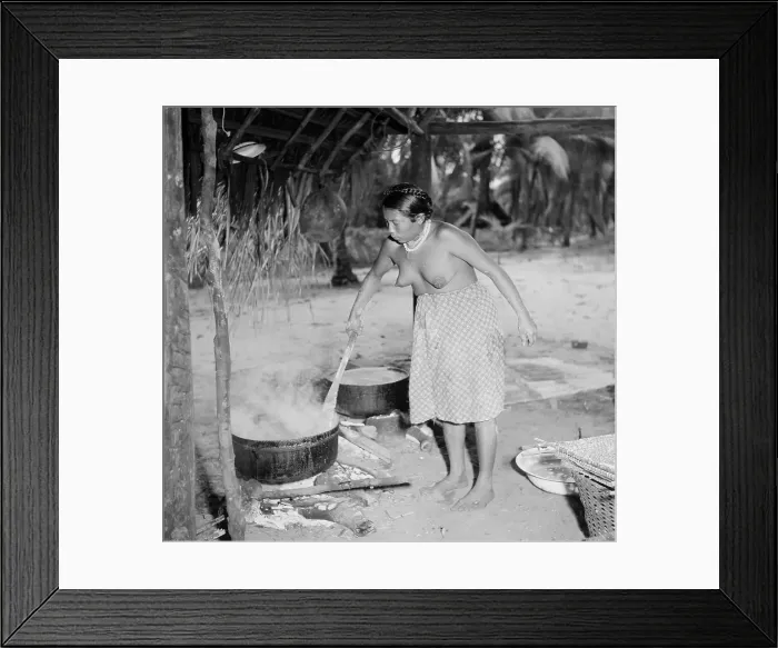 Framed Print : Suriname Indigenous People Framed Print : Suriname Indigenous People