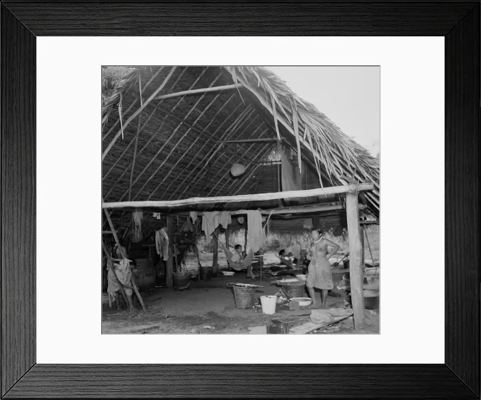 Framed Print : Suriname Indigenous People