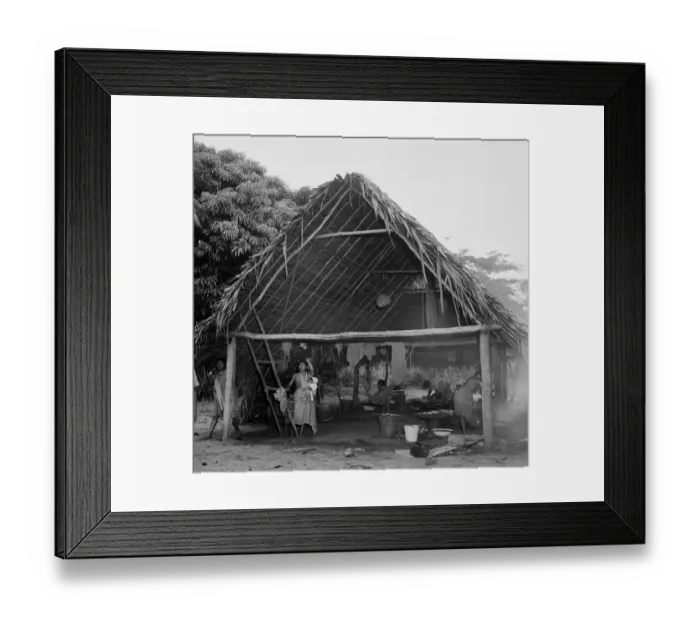 Framed Print : Suriname Indigenous People Framed Print : Suriname Indigenous People