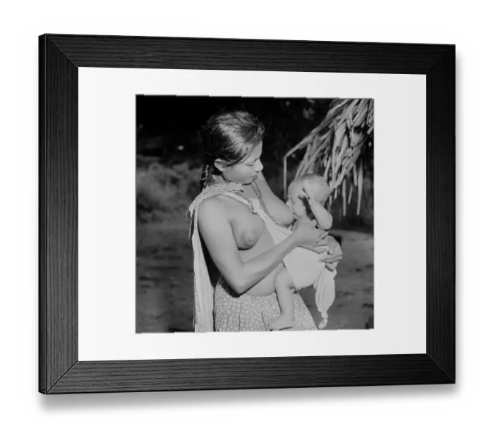Framed Print : Suriname Indigenous People