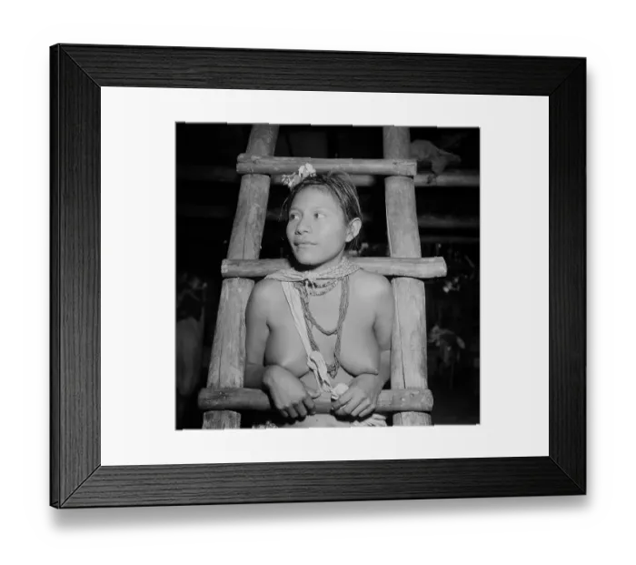Framed Print : Suriname Indigenous People Framed Print : Suriname Indigenous People