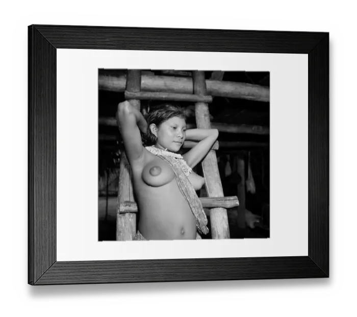 Framed Print : Suriname Indigenous People