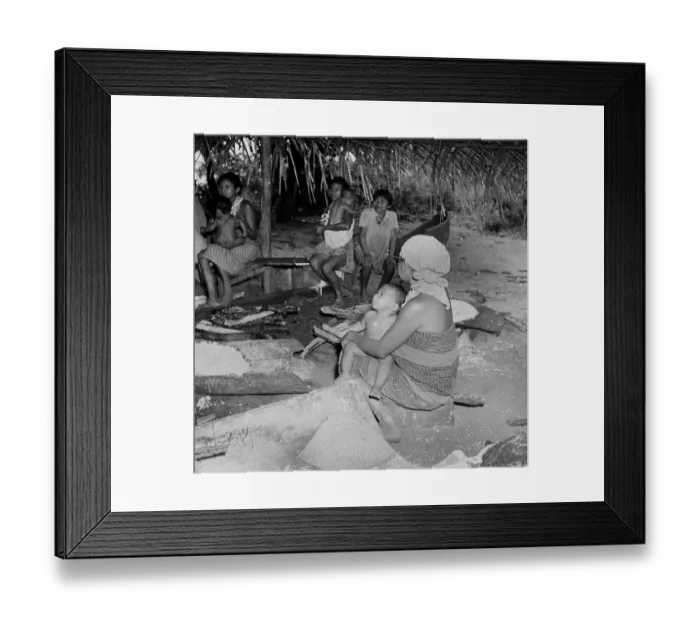 Framed Print : Suriname Indigenous People Framed Print : Suriname Indigenous People