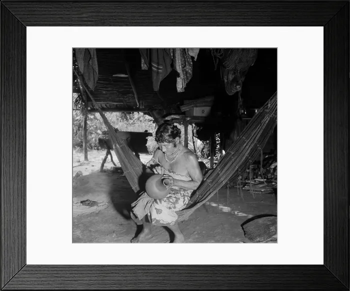 Framed Print : Suriname Indigenous People