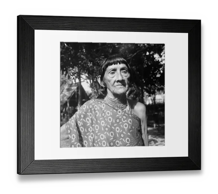 Framed Print : Suriname Indigenous People