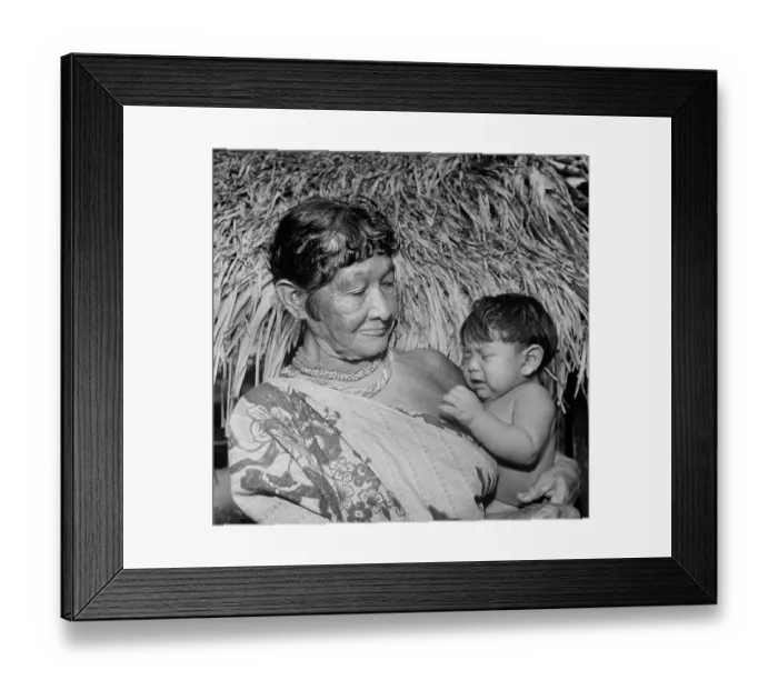 Framed Print : Suriname Indigenous People