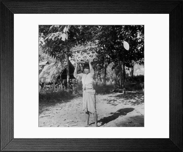 Framed Print : Suriname Indigenous People