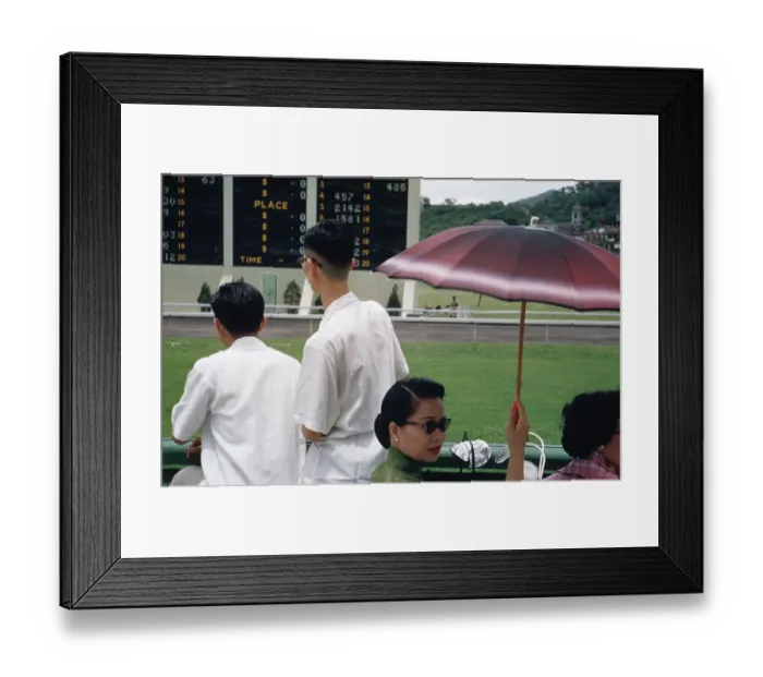 Framed Print : Happy Valley Racecourse Framed Print : Happy Valley Racecourse