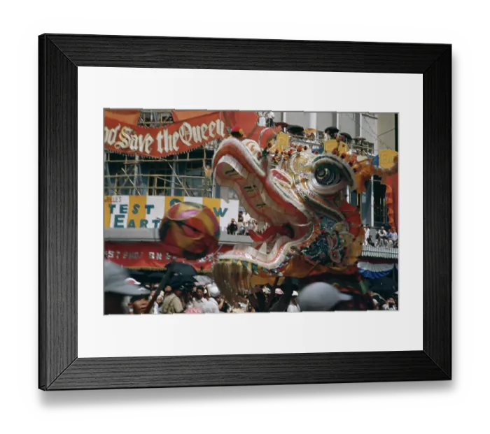 Framed Print : Hong Kong Celebration Framed Print : Hong Kong Celebration