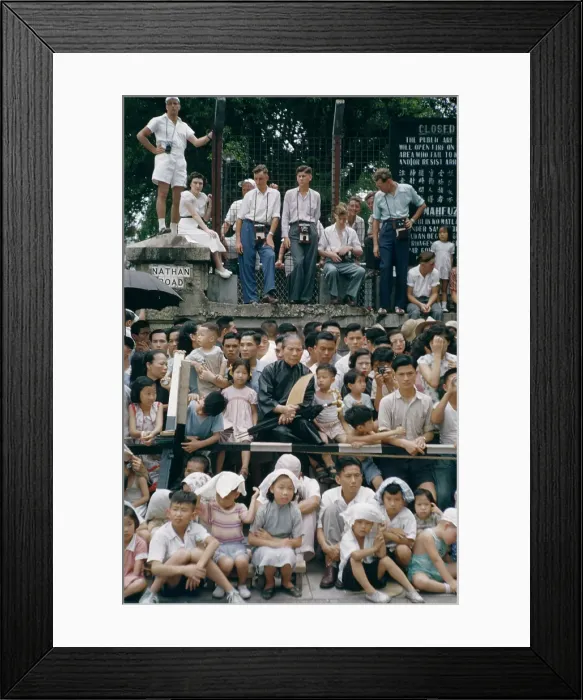 Framed Print : Hong Kong Celebration Framed Print : Hong Kong Celebration
