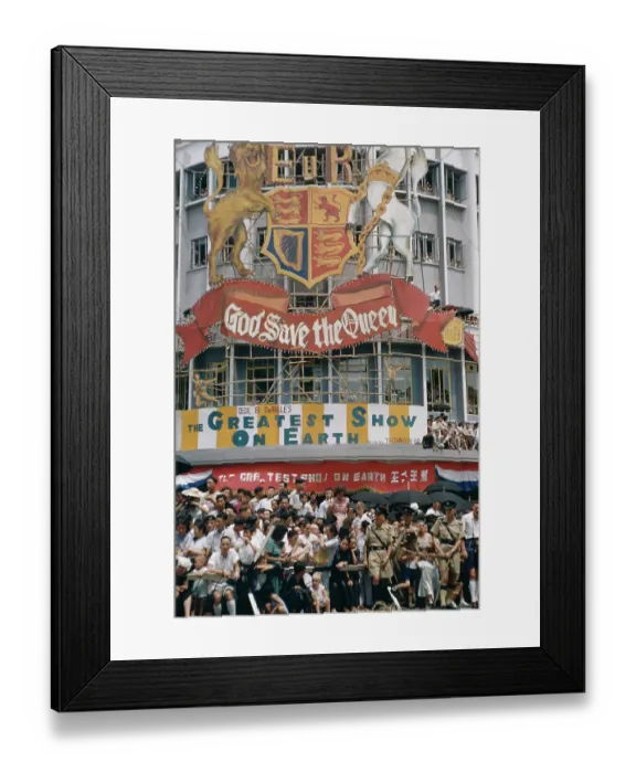 Framed Print : Hong Kong Celebration Framed Print : Hong Kong Celebration