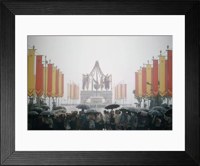 Framed Print : Hong Kong Celebration Framed Print : Hong Kong Celebration