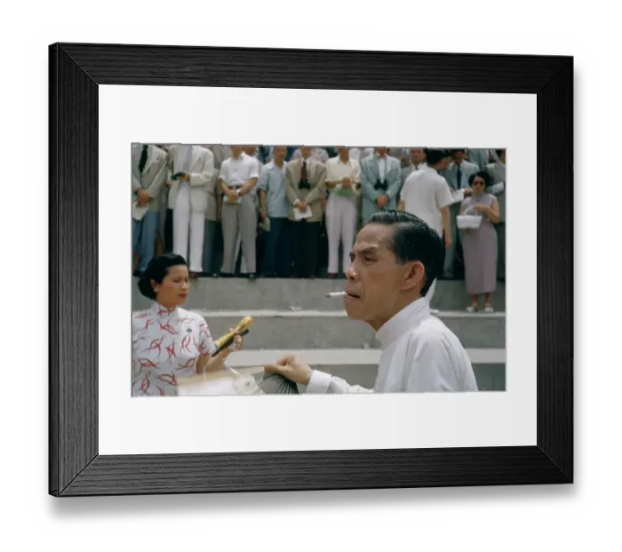 Framed Print : Hong Kong Celebration Framed Print : Hong Kong Celebration