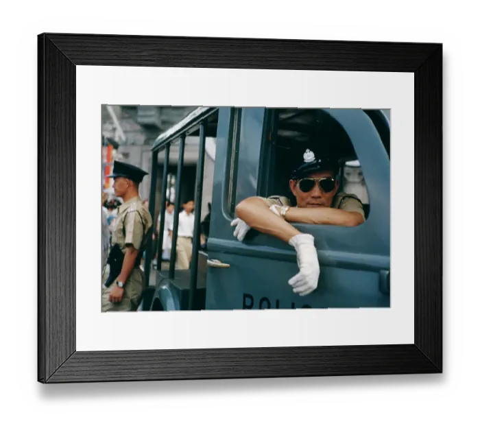 Framed Print : Hong Kong Celebration Framed Print : Hong Kong Celebration