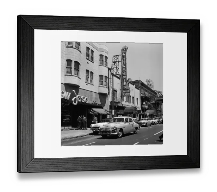 Framed Print : Street Scenes of San Francisco Framed Print : Street Scenes of San Francisco