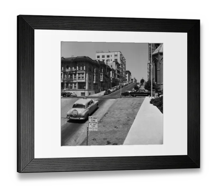 Framed Print : Street Scenes of San Francisco Framed Print : Street Scenes of San Francisco