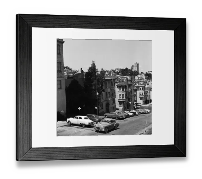 Framed Print : Street Scenes of San Francisco Framed Print : Street Scenes of San Francisco