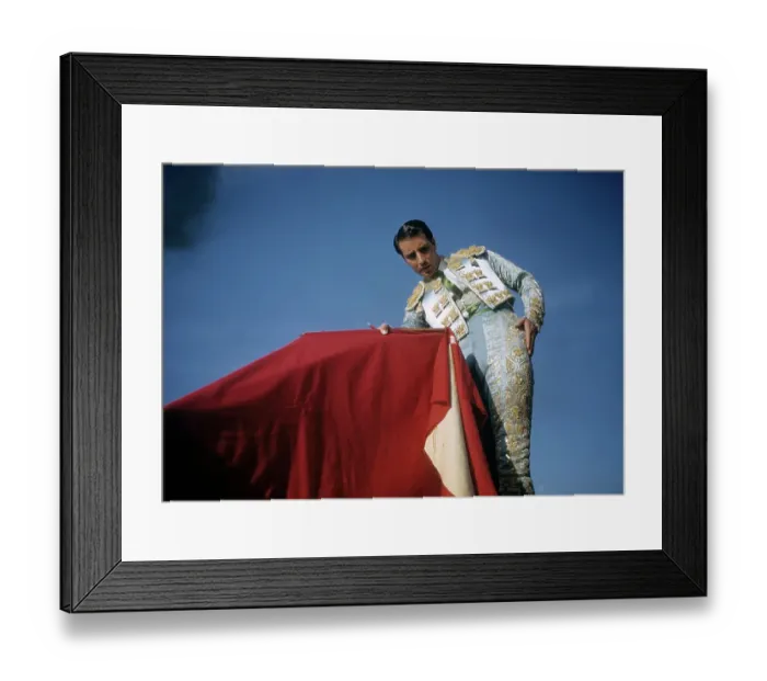 Framed Print : PORTRAIT OF A MATADOR Framed Print : PORTRAIT OF A MATADOR