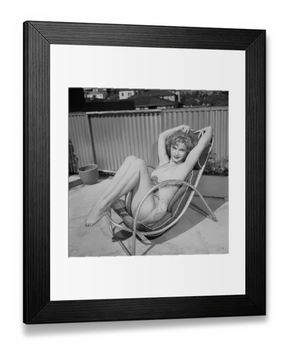 Framed Print : Anne Francis Framed Print : Anne Francis