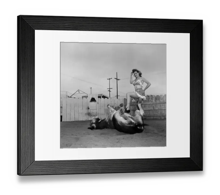 Framed Print : Betty Ames and Jackson Framed Print : Betty Ames and Jackson