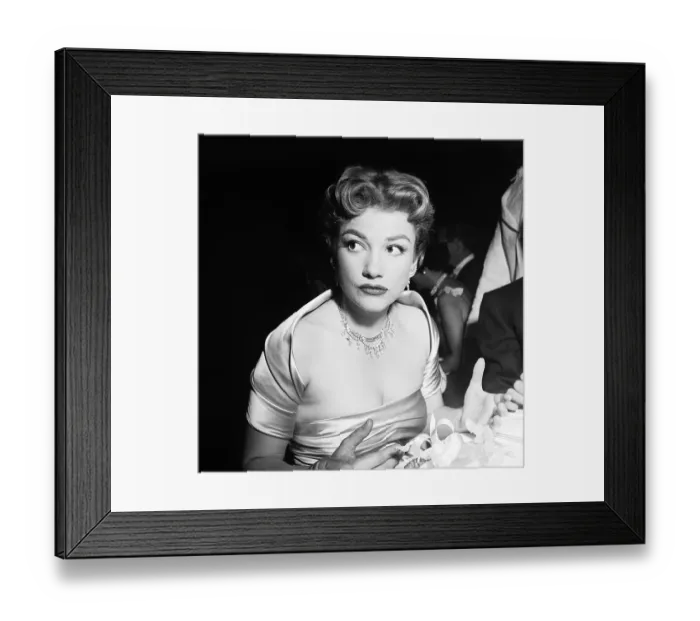Framed Print : Hollywood, Anne Baxter Framed Print : Hollywood, Anne Baxter
