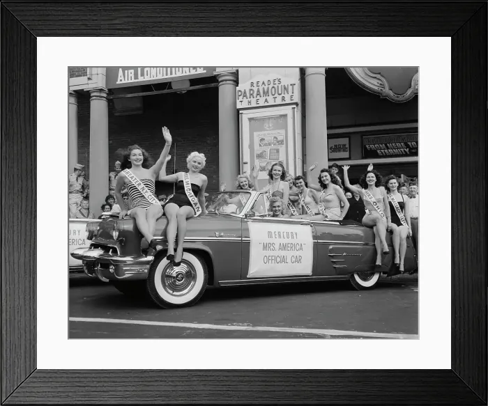 Framed Print : Mrs America 1953 Framed Print : Mrs America 1953