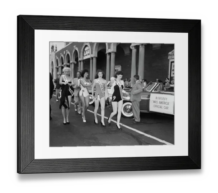 Framed Print : Mrs America 1953 Framed Print : Mrs America 1953