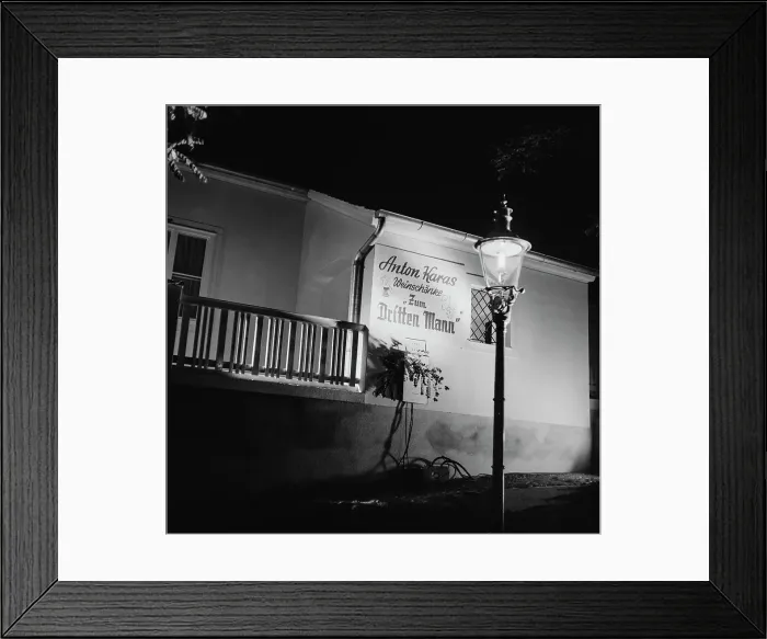 Framed Print : Zum Dritten Mann Framed Print : Zum Dritten Mann