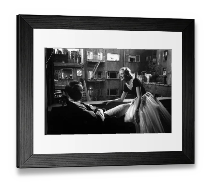 Framed Print : Rear Window Framed Print : Rear Window