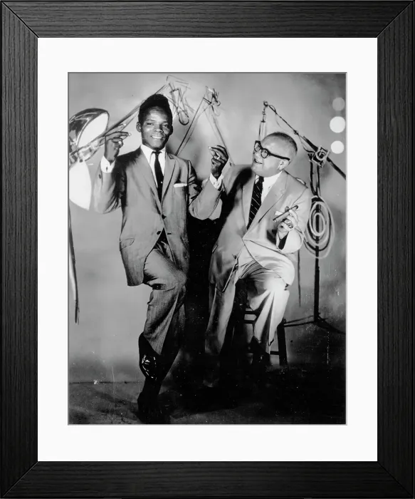 Framed Print : Hank Ballard And Syd Nathan Framed Print : Hank Ballard And Syd Nathan