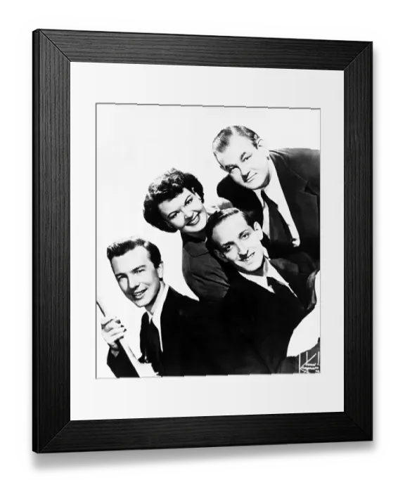 Framed Print : Folk Group The Weavers Framed Print : Folk Group The Weavers
