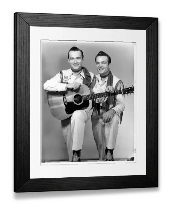 Framed Print : The Wilburn Brothers Framed Print : The Wilburn Brothers