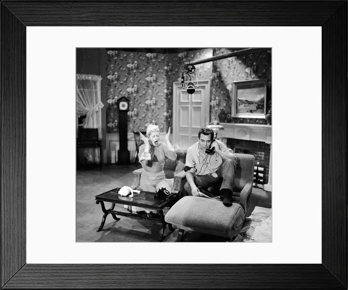 Framed Print : Lucille And Desi Framed Print : Lucille And Desi