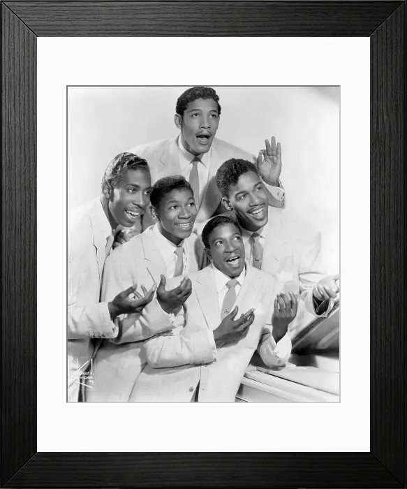 Framed Print : Portrait Of The Chords Doo Wop Group Framed Print : Portrait Of The Chords Doo Wop Group