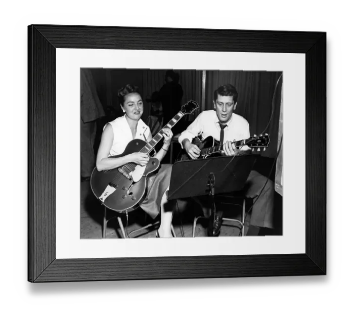 Framed Print : Cats vs. Chicks Album Recording Session
