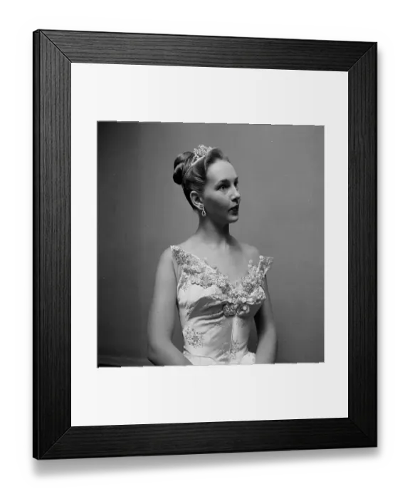 Framed Print : Taina Elg. LOS ANGELES - CIRCA 1954: Actress Dancer Taina Elg poses as Framed Print : Taina Elg. LOS ANGELES - CIRCA 1954: Actress Dancer Taina Elg poses as