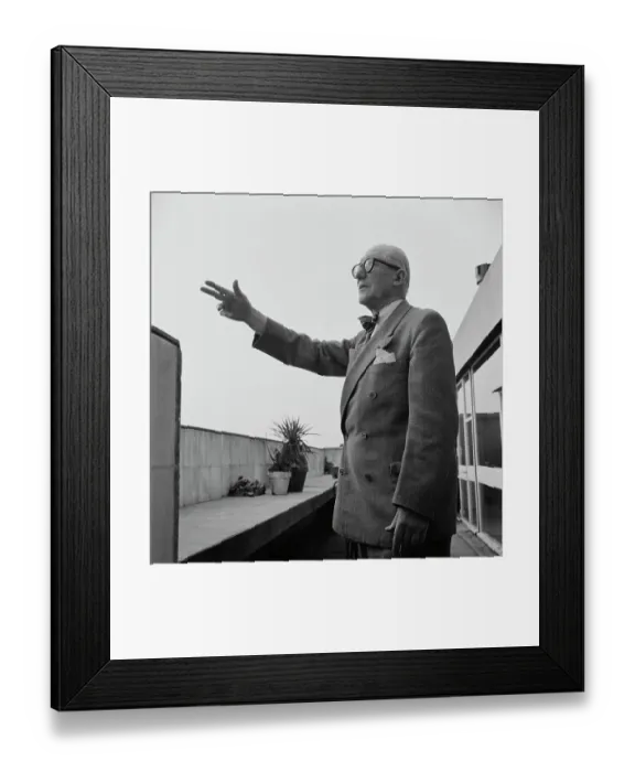 Framed Print : Le Corbusier Framed Print : Le Corbusier
