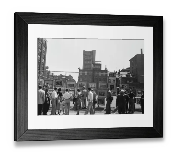 Framed Print : Greenwich Village Art Framed Print : Greenwich Village Art