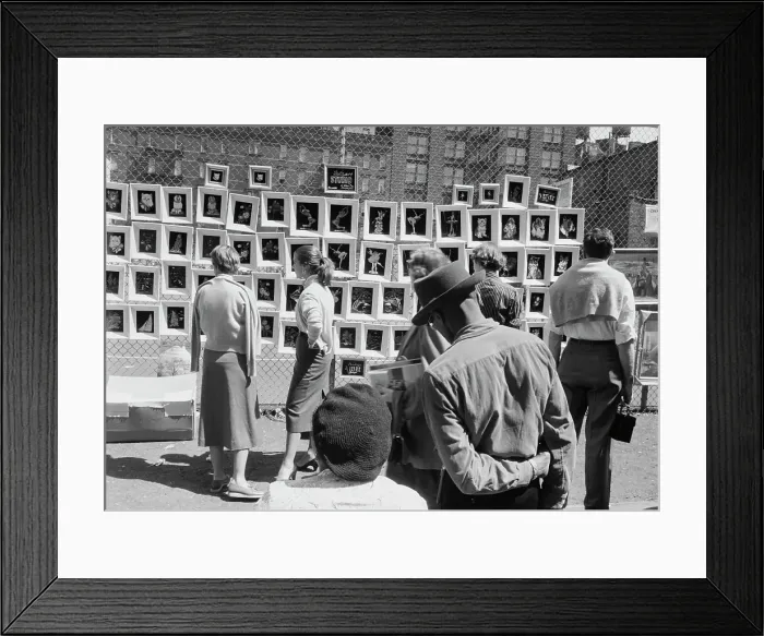Framed Print : Greenwich Village Art Framed Print : Greenwich Village Art