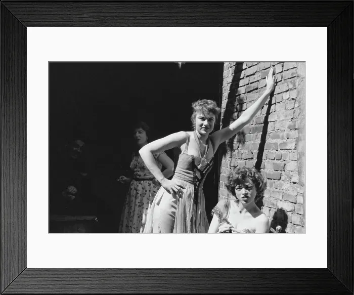 Framed Print : Greenwich Village Girls Framed Print : Greenwich Village Girls