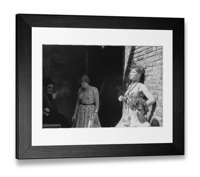 Framed Print : Greenwich Village Girls Framed Print : Greenwich Village Girls