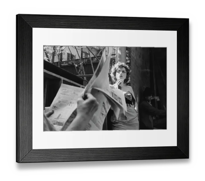 Framed Print : Actress In Greenwich Village Framed Print : Actress In Greenwich Village